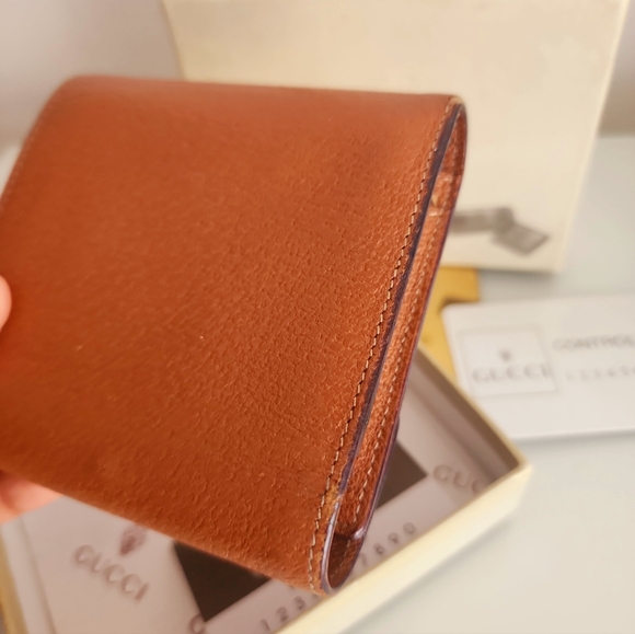 GUCCI Vintage Horsebit Compact Wallet - Picture 3 of 8